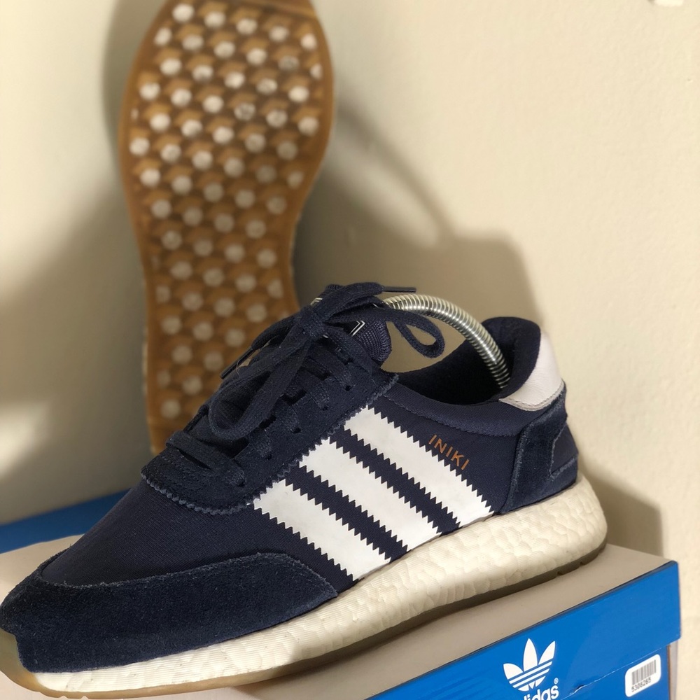 Adidas Navy Iniki runner shoes
